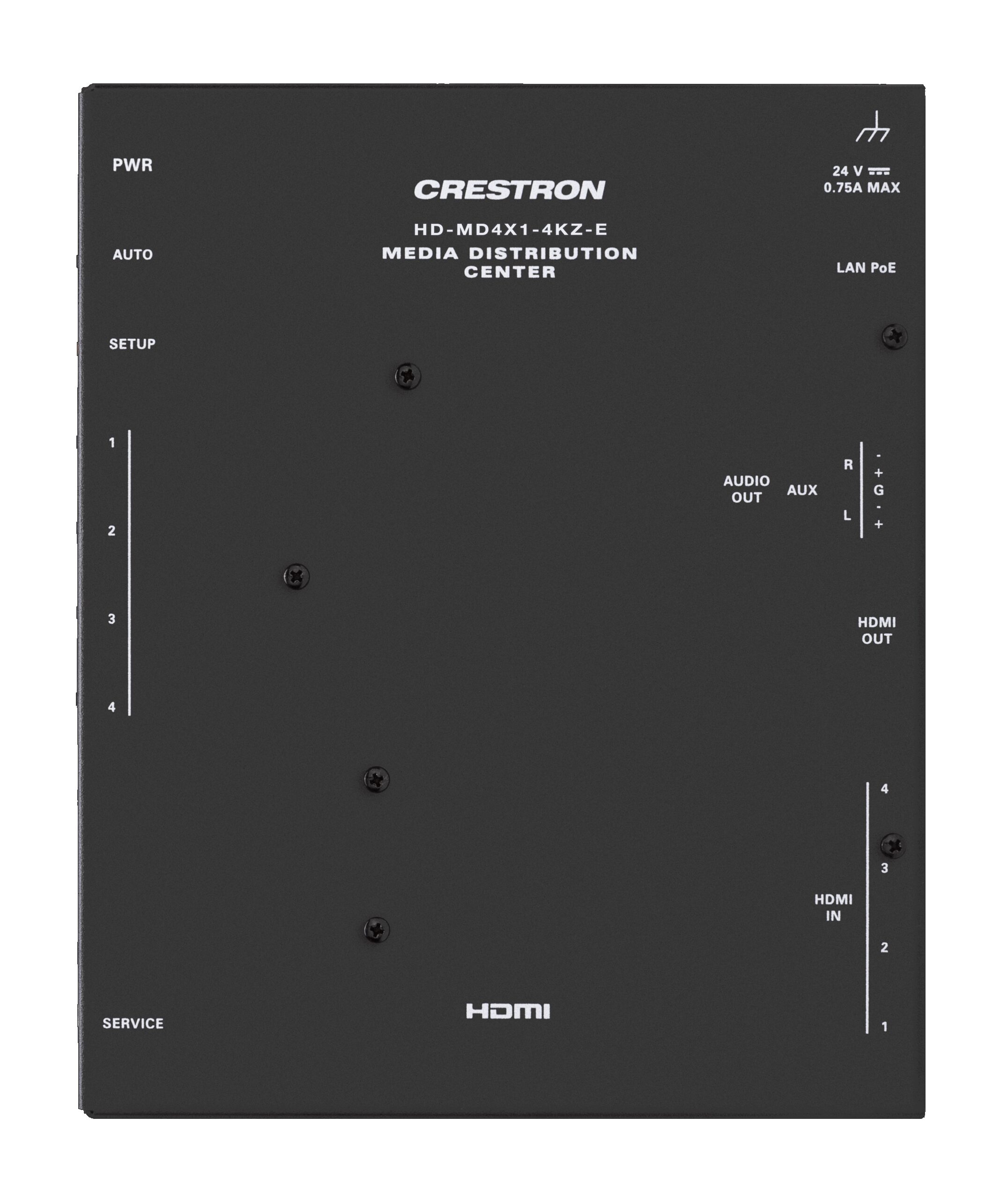 CRESTRON 4X1 4K60 4:4:4 HDR AV SWITCHER (HD-MD4X1-4KZ-E) 6511306 - Imagen 4