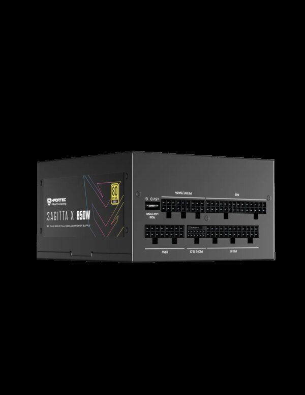 NFORTEC FUENTE DE ALIMENTACIÓN SAGITTA X 850W. PCIE 5.0 80 PLUS GOLD FULL MODULAR A-RGB - Imagen 4