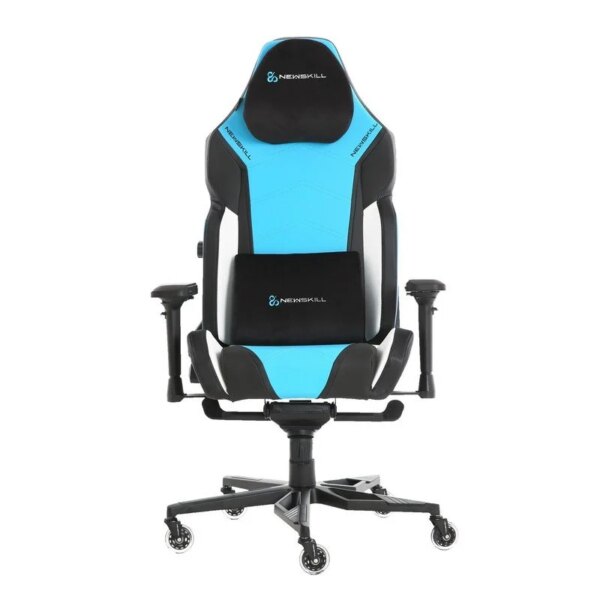 NEWSKILL SILLA GAMER BANSHEE AZUL POLIPIEL NS-CH-BANSHEE-BLUE-PU - Imagen 2