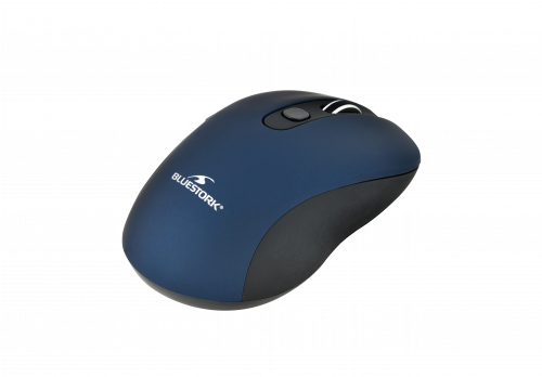 Bluestork M-WL-OFF60 ratón Ambidextro RF inalámbrico Óptico 1600 DPI
