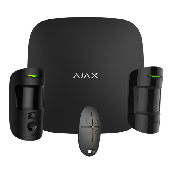 Kit de alarma profesional

Ajax Hub 2, 1 PIRCAM
1 detector PIR y 1 mando Negro