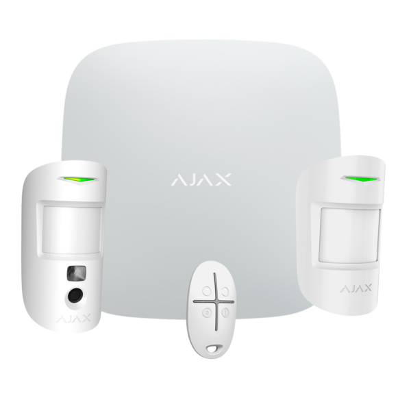 Kit de alarma profesional

Ajax Hub 2, 1 PIRCAM
1 detector PIR y 1 mando Blanco